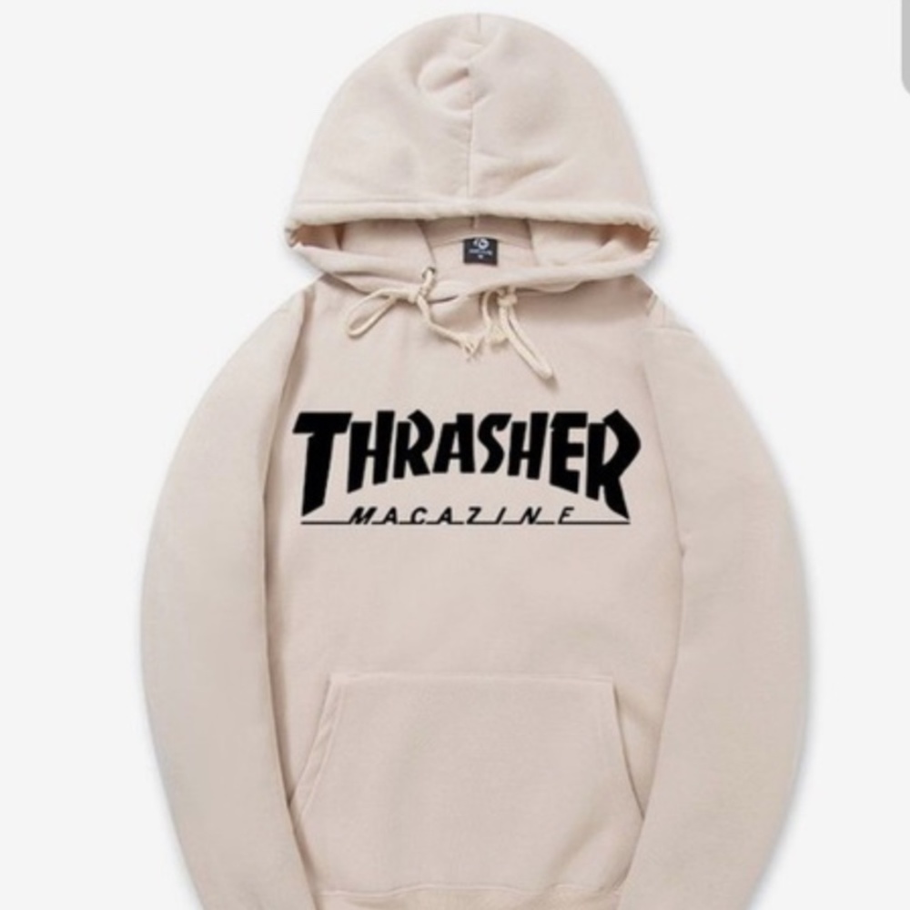 Thrasher Nude/Cream Hoodie
